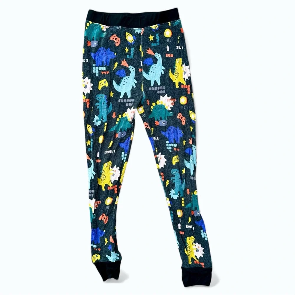 Little Sleepies Bamboo Dinosaur Pajama Bottoms 4T - Soft & Playful Print